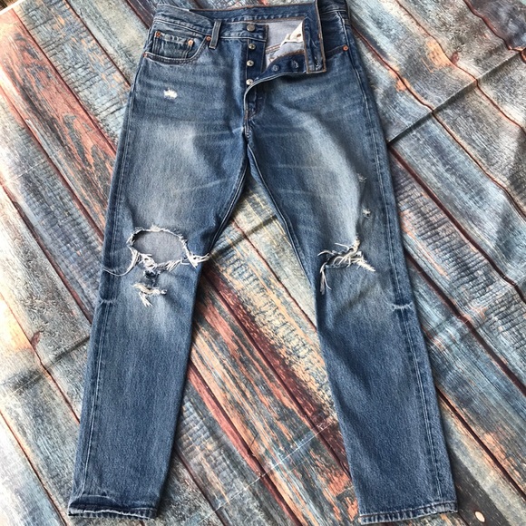 Levi's Other - Men’s 501 29/30 Worn Levi’s Jeans